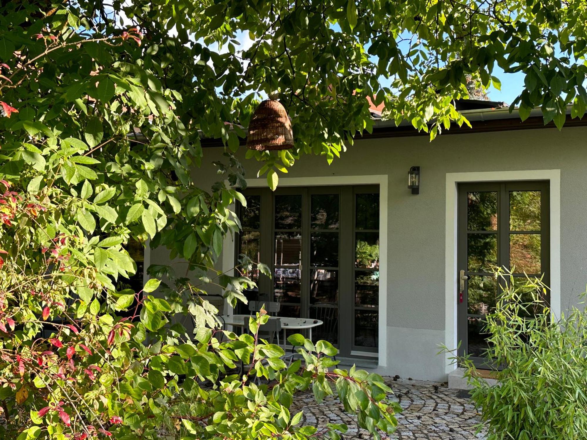 Landlust - Landhaus Mit Gartenterasse Bergholz-Rehbrucke Extérieur photo