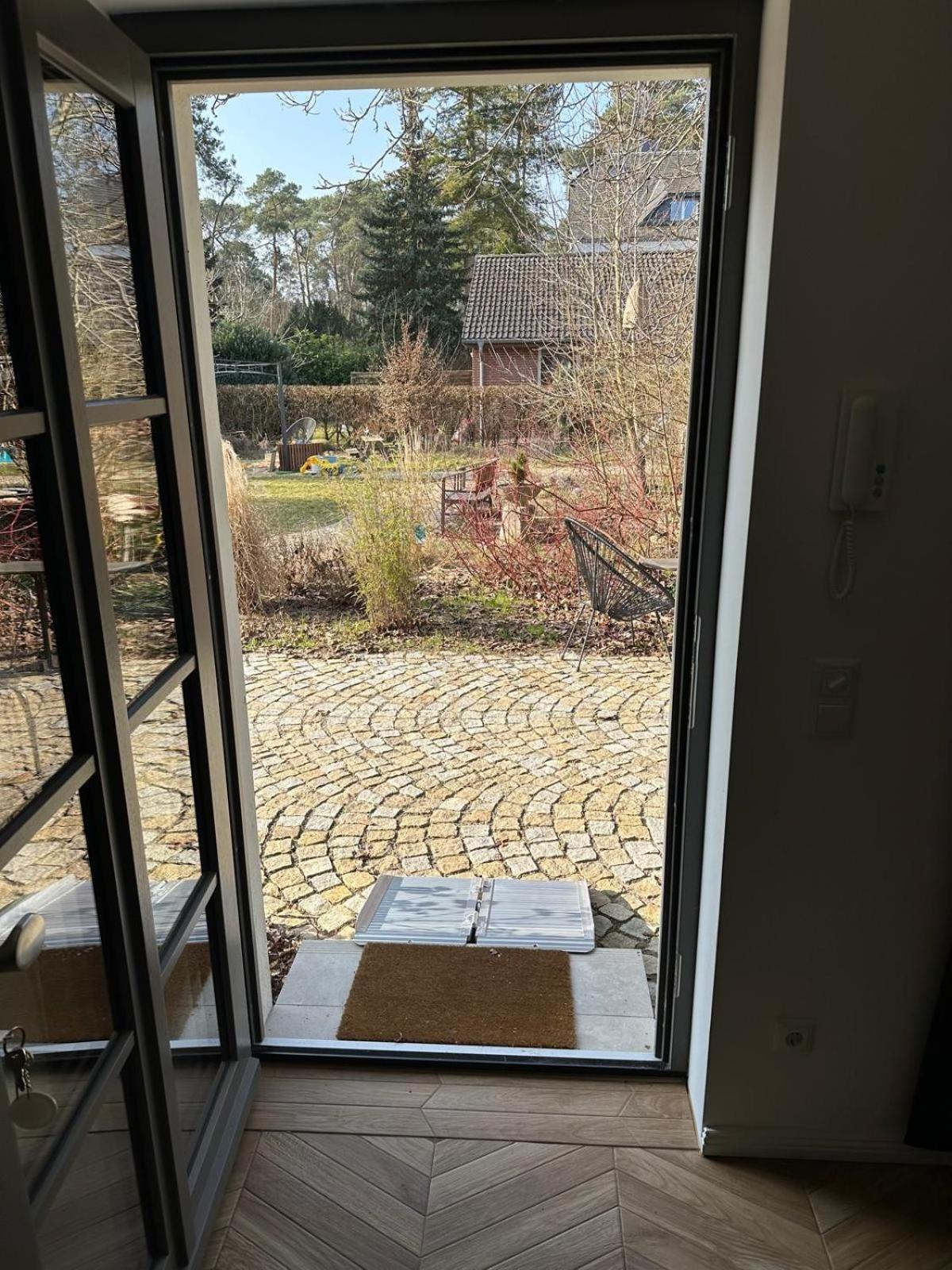 Landlust - Landhaus Mit Gartenterasse Bergholz-Rehbrucke Extérieur photo